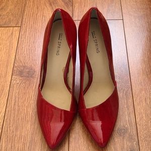 Beautiful, vibrant red heels